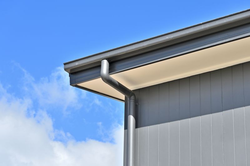 Metal Rain Gutter Installation